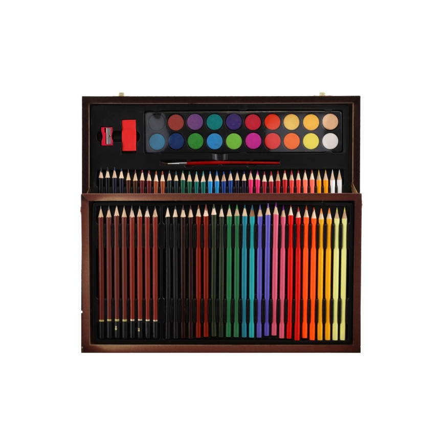 ART BOX 91-piece Painting Set in a Carry Case
