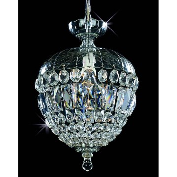 Artcrystal PBU302902001 - Crystal chandelier 1xE27/60W/230V