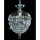 Artcrystal PBU302902001 - Crystal chandelier 1xE27/60W/230V