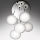 Artemide 0355030A - LED Dimmable chandelier on a string ORSA CLUSTER LED/37W/230V 3000K