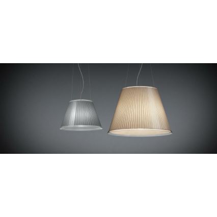 Artemide 1124020A - Chandelier on a string CHOOSE MEGA 3xE27/12W/230V d. 55 cm beige