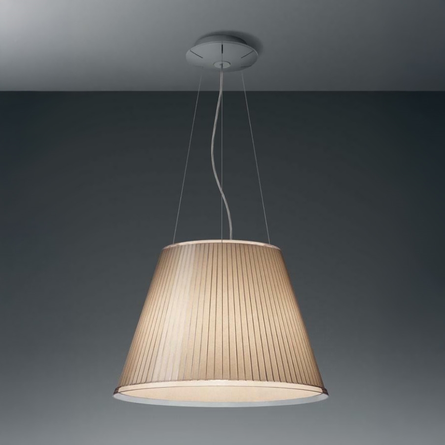 Artemide 1124020A - Chandelier on a string CHOOSE MEGA 3xE27/12W/230V d. 55 cm beige
