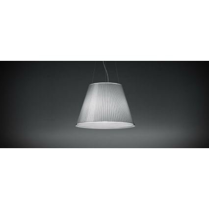 Artemide 1124110A - Chandelier on a string CHOOSE MEGA 3xE27/12W/230V d. 55 cm white