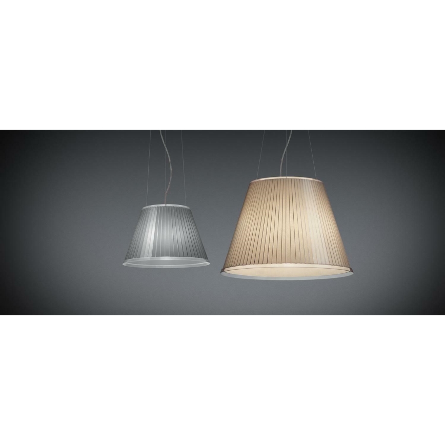 Artemide 1124110A - Chandelier on a string CHOOSE MEGA 3xE27/12W/230V d. 55 cm white