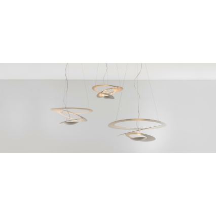 Artemide 1239010A - Chandelier on a string PIRCE 1xR7s/11W/230V 97 cm white