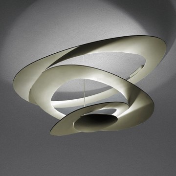 Artemide 1253120A - LED Dimmable ceiling light PIRCE LED/44W/230V 3000K gold