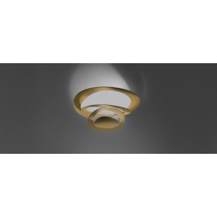 Artemide 1253120A - LED Dimmable ceiling light PIRCE LED/44W/230V 3000K gold