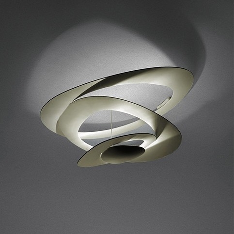 Artemide 1255120A - LED Dimmable ceiling light PIRCE LED/44W/230V 3000K gold