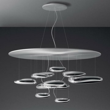 Artemide 1367110A - LED Dimmable chandelier on a string MERCURY LED/58W/230V 3000K