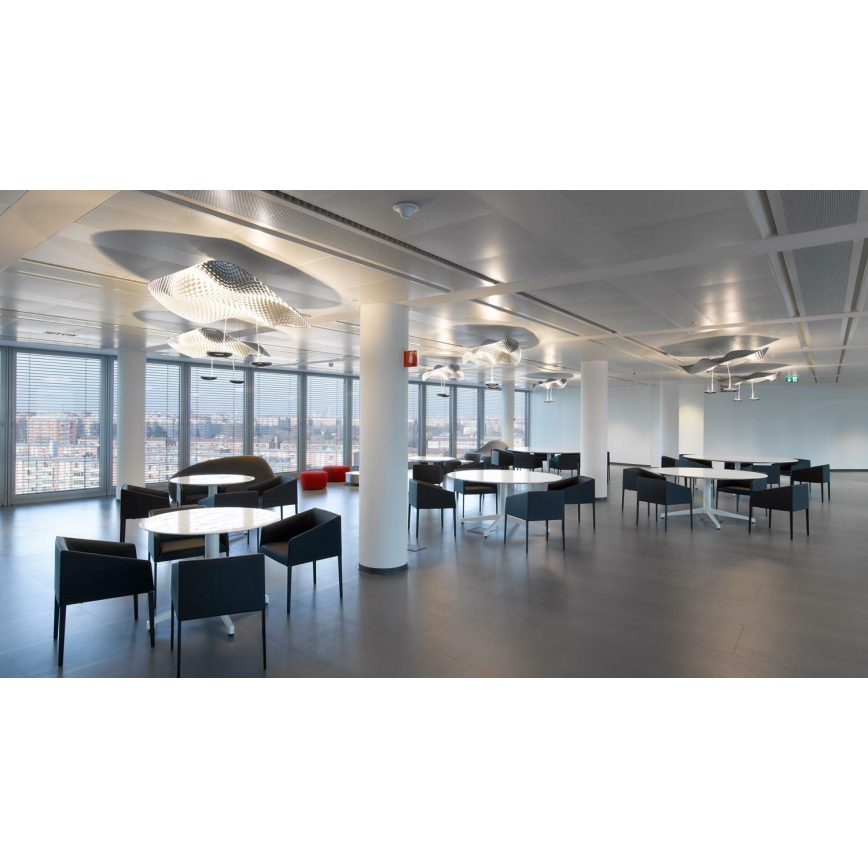 Artemide 1513010A - Chandelier on a string COSMIC ANGEL 2xR7s/11W/230V shiny chrome