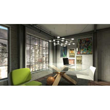 Artemide 1575050APP - LED Dimmable chandelier on a string NET LED/43W/230V d. 65 cm 3000K
