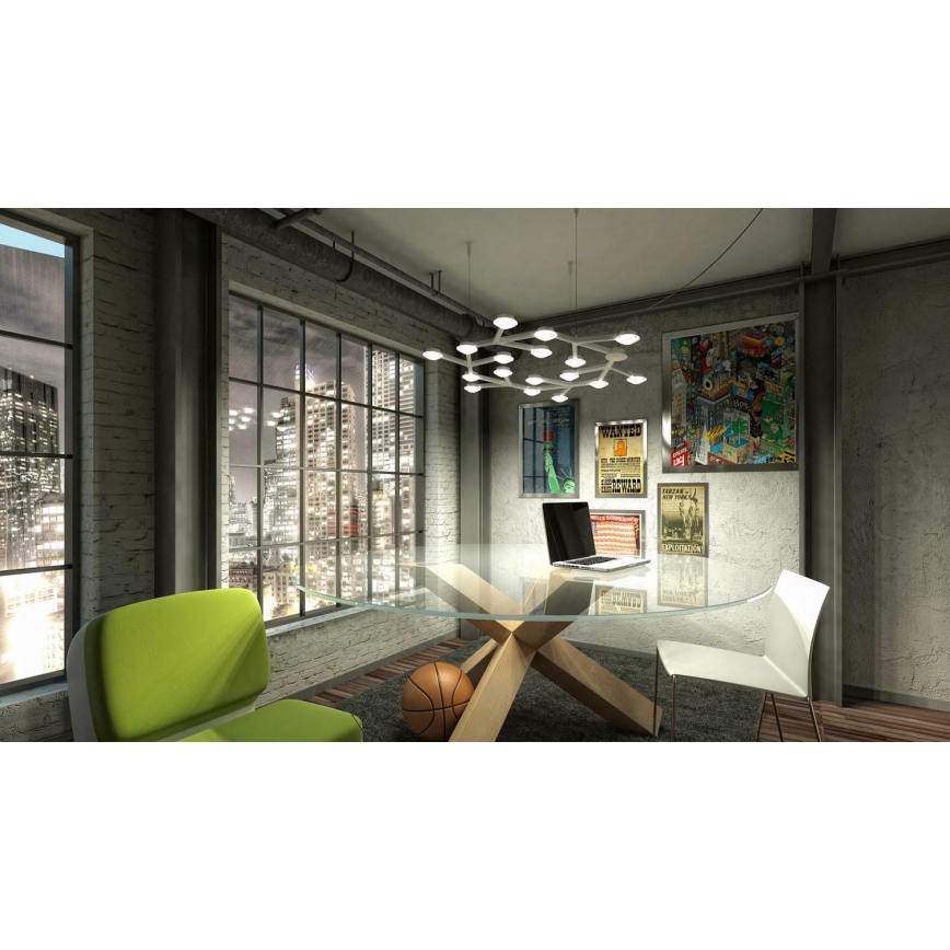 Artemide 1575050APP - LED Dimmable chandelier on a string NET LED/43W/230V d. 65 cm 3000K