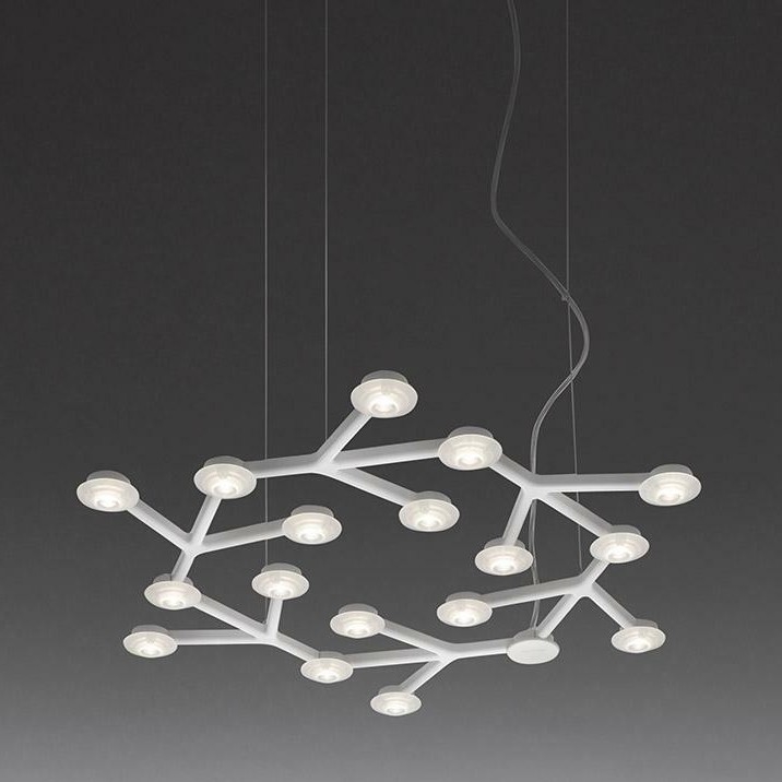 Artemide 1575050APP - LED Dimmable chandelier on a string NET LED/43W/230V d. 65 cm 3000K