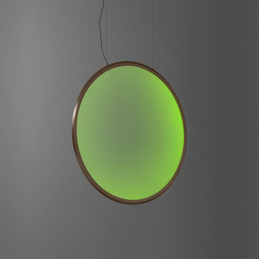 Artemide 1992360APP - LED RGBW Dimmable chandelier on a string DISCOVERY LED/42W/230V 2700-6500K bronze