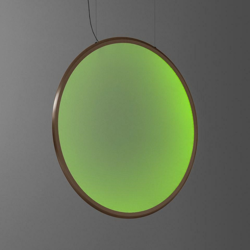 Artemide 1994360APP - LED RGBW Dimmable chandelier on a string DISCOVERY LED/79W/230V 2700-6500K bronze