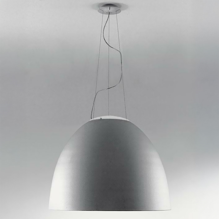 Artemide A242910 - Chandelier on a string NUR 2xR7s/11W/230V grey