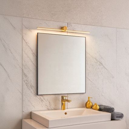 ARTIST LED Bathroom Mirror Light, 9W, 230V, 60 cm, IP44, Gold