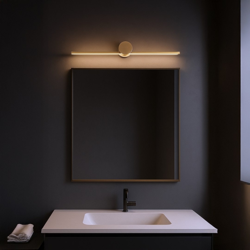 ARTIST LED Bathroom Mirror Light, 9W, 230V, 60 cm, IP44, Gold