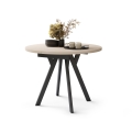 ARTUR Dining Table, Beige/Black