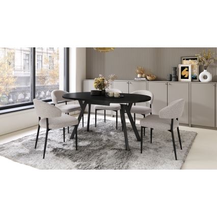 ARTUR Dining Table, Black