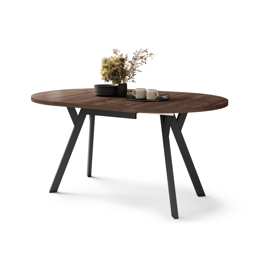 ARTUR Dining Table - Oak/Black