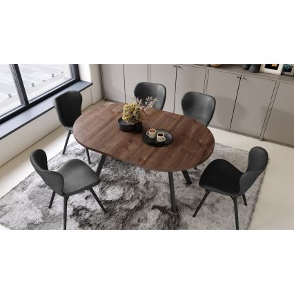 ARTUR Dining Table - Oak/Black