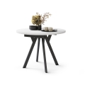 ARTUR Dining Table White/Black