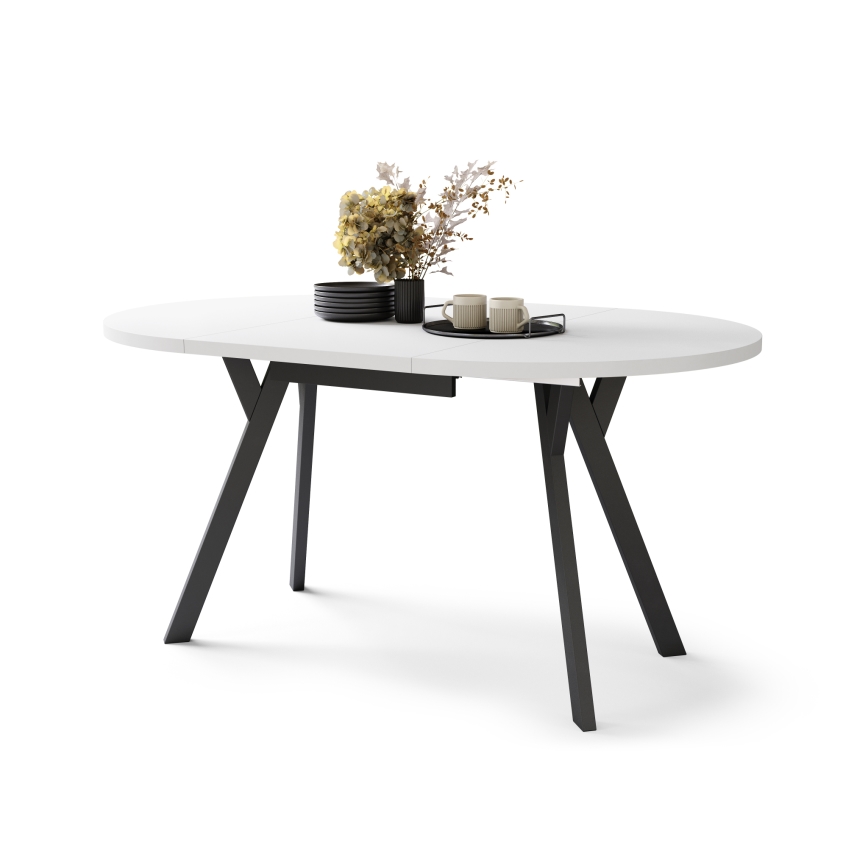 ARTUR Dining Table White/Black