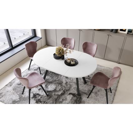 ARTUR Dining Table White/Black