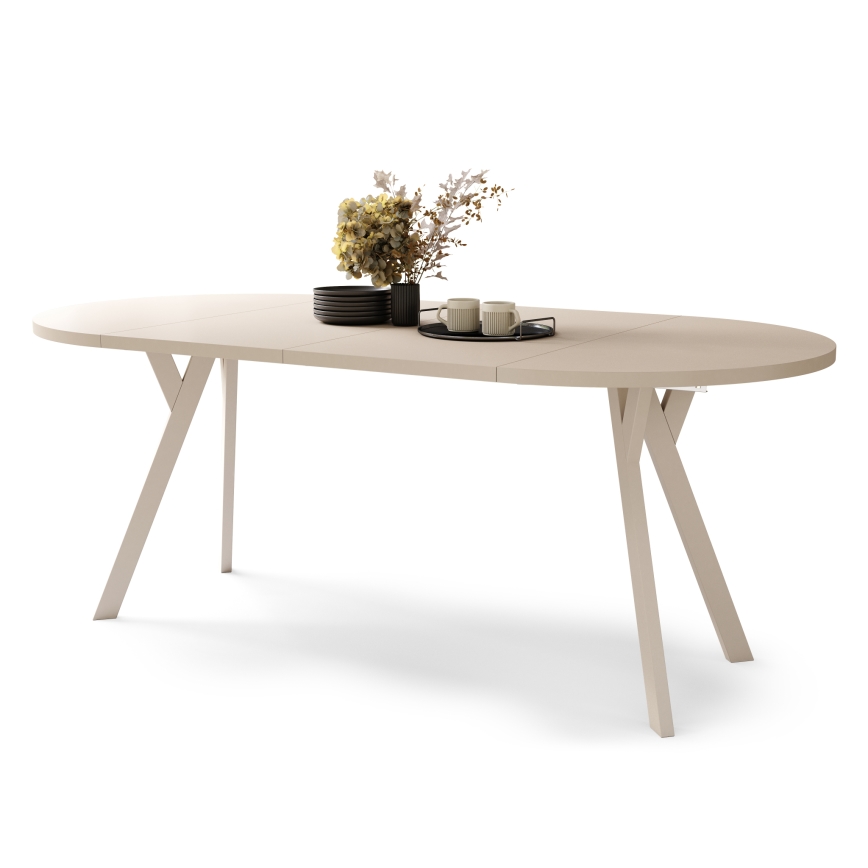 ARTUR Extendable Dining Table – Beige