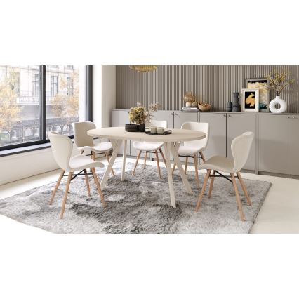 ARTUR Extendable Dining Table – Beige
