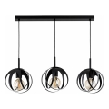ASANI cable pendant light 3xE27/15W/230V black