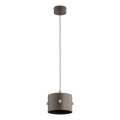ASLI cable pendant light 1xE27/15W/230V, brown