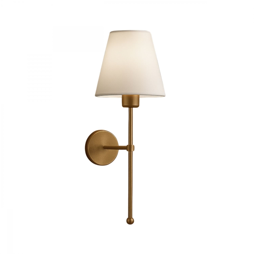ASPARAGUS wall lamp 1x E27/40W/230V gold/cream