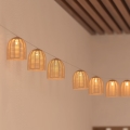 Atmosphera - AIA LED Solar Decorative String Lights, 10 LEDs, 3.35 m, IP44, Warm White, 1500 mAh