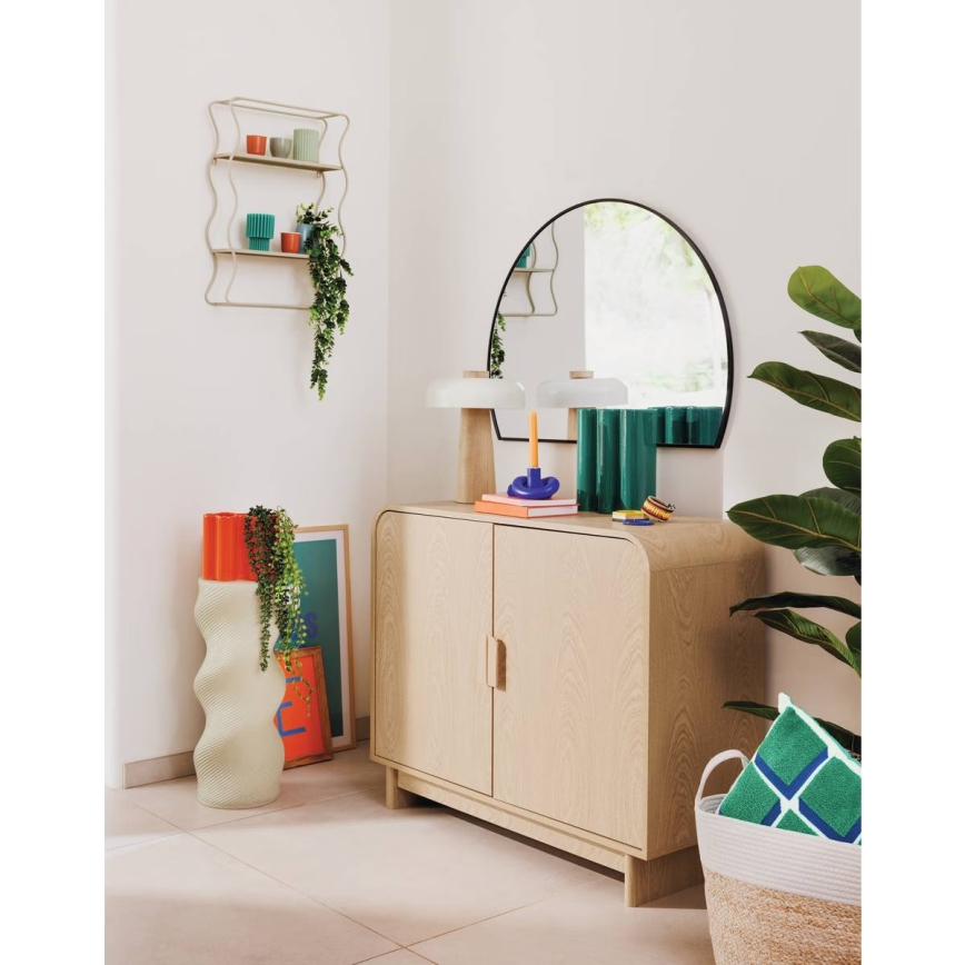 Atmosphera - ALICE Wall Mirror 65x90 cm Black