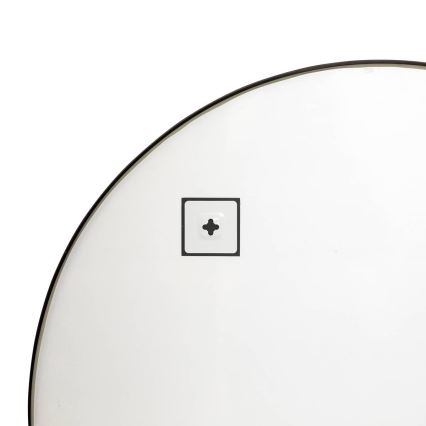 Atmosphera - ALICE Wall Mirror 65x90 cm Black