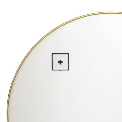 Atmosphera - ALICE Wall Mirror 65x90 cm, Gold