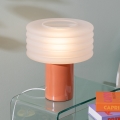 Atmosphera - ASTI table lamp 1xE27/60W/230V brick red
