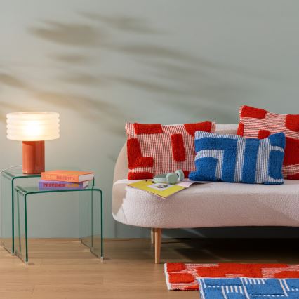 Atmosphera - ASTI table lamp 1xE27/60W/230V brick red