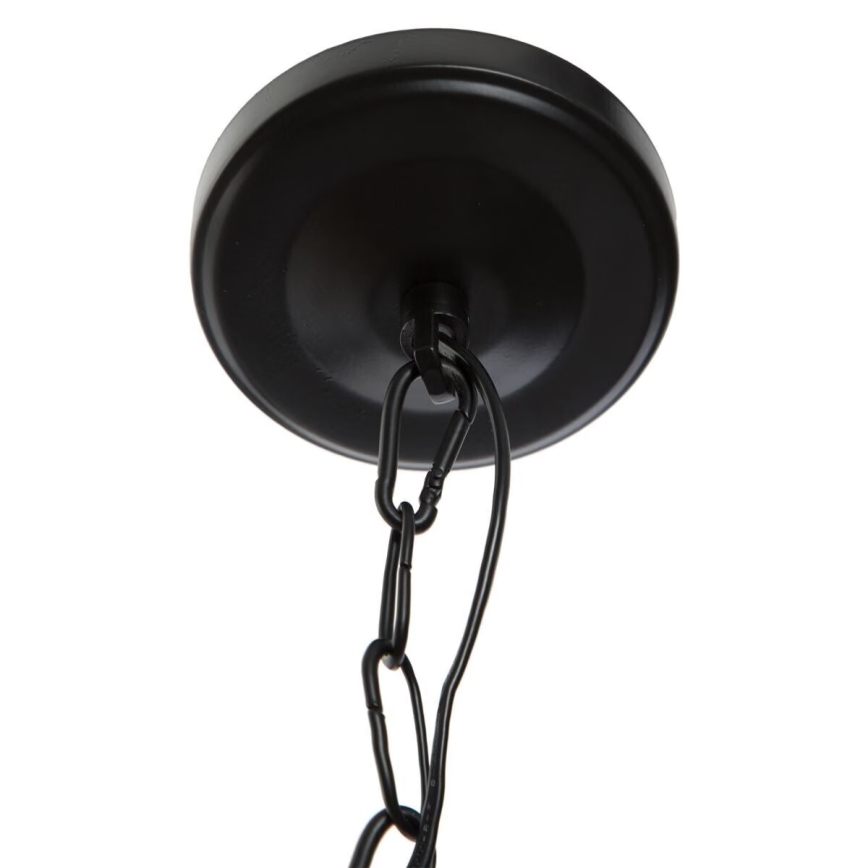 Atmosphera - Chandelier on a chain BASALT 1xE27/25W/230V black