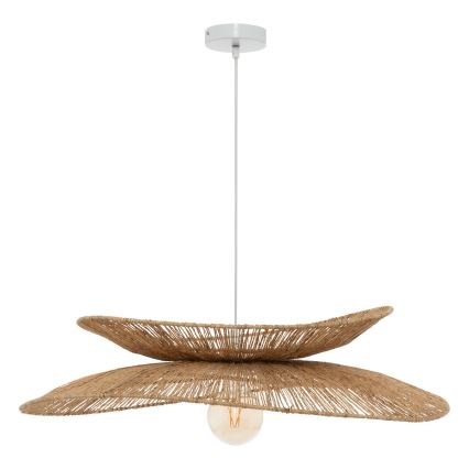Atmosphera - Chandelier on a string ALARA 1xE27/40W/230V jute