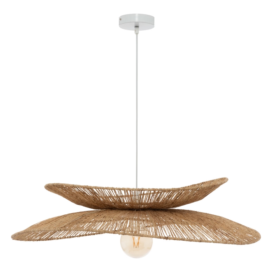 Atmosphera - Chandelier on a string ALARA 1xE27/40W/230V jute