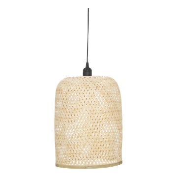 Atmosphera - Chandelier on a string ALI 1xE27/40W/230V bamboo