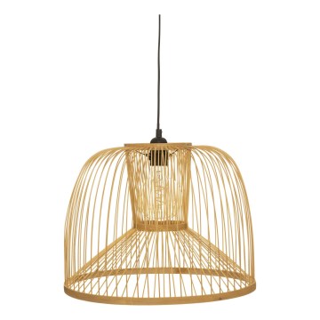 Atmosphera - Chandelier on a string AMY 1xE27/40W/230V bamboo
