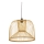 Atmosphera - Chandelier on a string AMY 1xE27/40W/230V bamboo