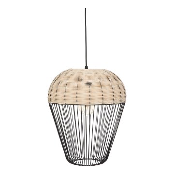 Atmosphera - Chandelier on a string ANEA 1xE27/40W/230V rattan