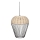 Atmosphera - Chandelier on a string ANEA 1xE27/40W/230V rattan