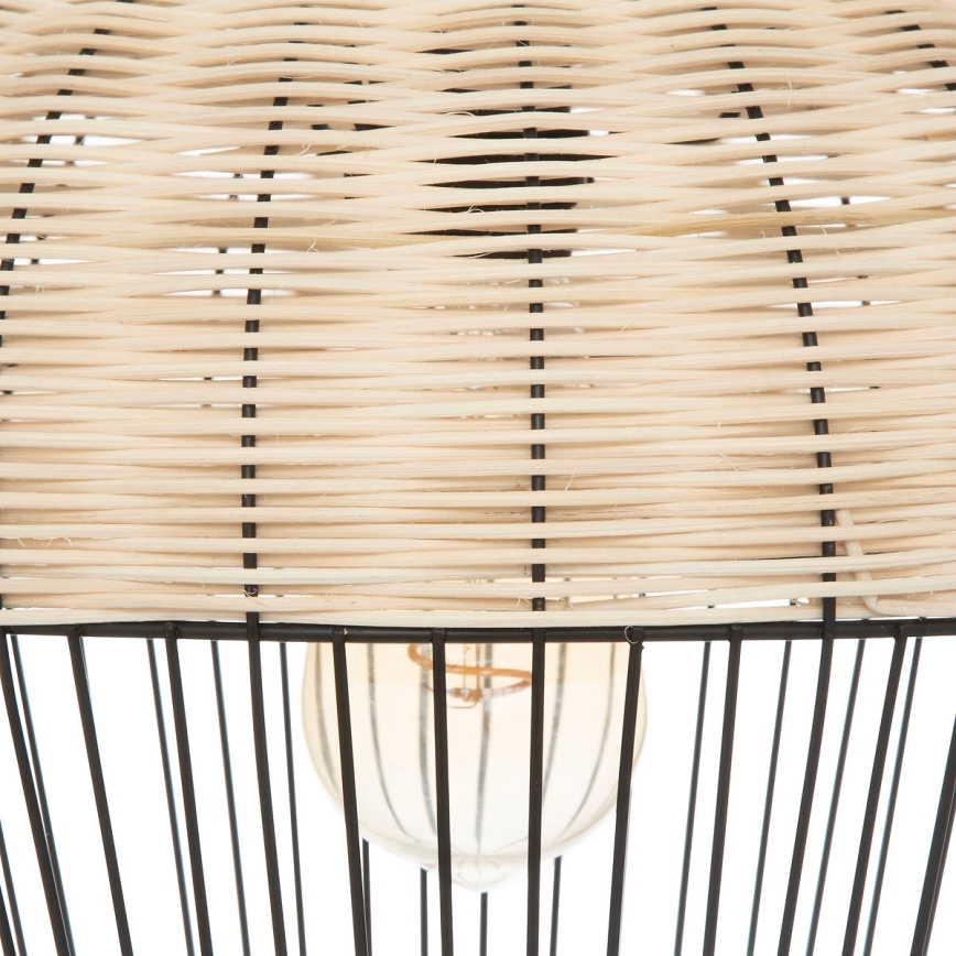 Atmosphera - Chandelier on a string ANEA 1xE27/40W/230V rattan