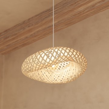 Atmosphera - Chandelier on a string BEDDY 1xE27/40W/230V bamboo